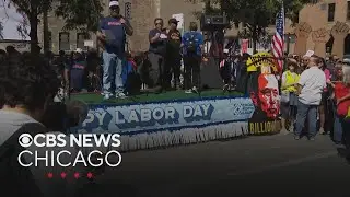 Chicago Labor Day rally, parade protesting Trump kicks off in West Loop