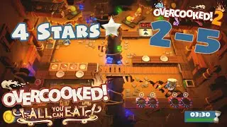 [4 Stars] Overcooked! All You Can Eat | Overcooked! 2 Level 2-5