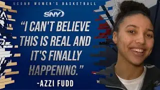 Azzi Fudd describes excitement heading into first NCAA Tournament | UConn Huskies | SNY