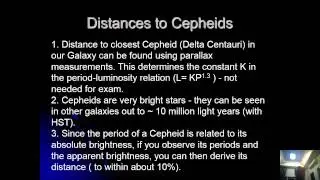 Cephied variable stars