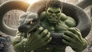 Hulk vs Giant Anaconda | Epic City Battle | Hollywood Action Scene