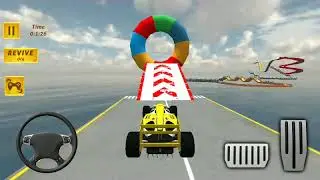 Impossible Formula Car Stunts (by WeeWoo Mobile) Android Gameplay Part 1