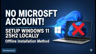 Как настроить обход Windows 11 25H2 с локальной учетной записью и без учетной записи Microsoft