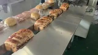 Butter Loaf packaging machine，Loaf flow wrapper machine ,Bread flow packaging machine,Bread wrapper