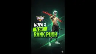 NovaX 3k Is Live Stream Winter spashel id reakshon #shortsfeed #garenafreefire #shorts #livestreamed