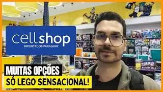 CONHECENDO OS LEGOS DA CELL SHOP NO PARAGUAI!