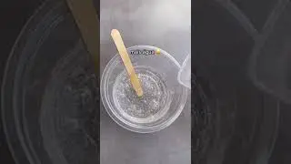 tentando fazer slime com cola de isopor by burn slime