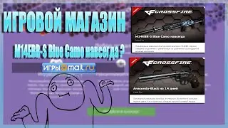 M14EBR-S Blue Camo за 25.000 РУБЛЕЙ !?