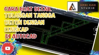 CARA BUAT DETAIL TANGGA PADA AUTOCAD DENGAN MUDAH