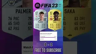 Palmer vs Saka 🔥 FIFA Evolution (FIFA 22-25) EAFC 25