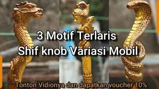 Shift Knob Variasi persneling mobil manual bahan Resin / Fiberglass