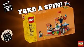 LEGO: GWP &ndash; 40714 Carousel Ride | Stop Motion Build