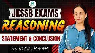Statement & Conclusion | Reasoning for JKSSB Exams | By Binny Mam