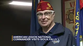 American Legion national commander visits Sioux Falls