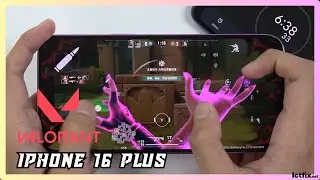 iPhone 16 Plus VALORANT Gaming Test | Apple A18 | Smooth FPS Performance
