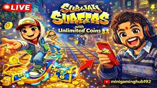Subway surfers live stream winter Xtreme 2026 | Non-Stop Run & Crazy Scores