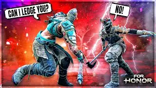 [FOR HONOR] This Guy Tried To LEDGE Me... So I LEDGED Him FIRST - Berserker Duels