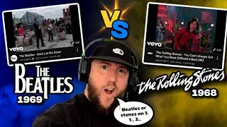 The Beatles vs The Rolling Stones - Which LIVE Performance was better?