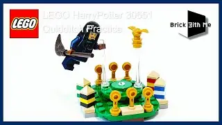 LEGO HarryPotter 30651 Quidditch Practice speedbuild & photo Review BrickwithMe