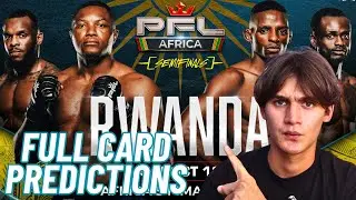 PFL AFRICA 3 OCHEME VS. SANKARA FULL CARD PREDICTIONS!