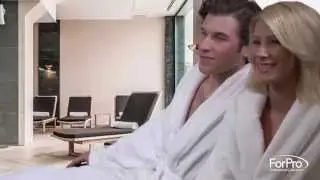 Premium Coral Fleece Spa Robe (Men/Plus) by ForPro
