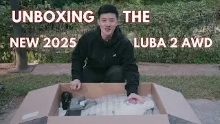 Unboxing Mammotion LUBA 2 AWD X Robotic Mower (2025)