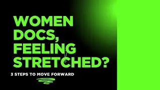 Women docs, Beat feeling stuck and stretched now, join the Masterclass and we even end with Crafts