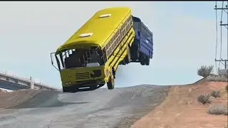 American Mad Bus Race|| Dangerous Bus Race|| #shorts  #truckrace