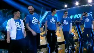 C9 Balls Darius Pentakill  Cloud 9 vs Fnatic  World Championship 2015  C9 vs FNC 1