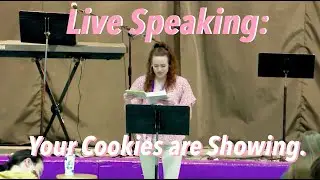 Your Cookies are Showing (Live Speaking)
