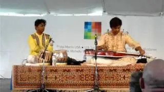 Debashish Bhattacharya - Indian slide guitar 2009 Richmond Folk Festival