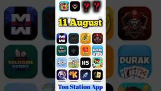 Ton Station Daily Combo 11 August | #shorts #TonStation #DailyCombo #TelegramMiniApp