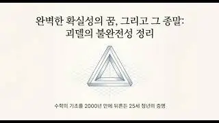 AI시대 왜 우리는 괴델에 주목하는가?