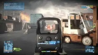 Battlefield 3 PC Close Quarters L86A2 & LSAT Live Gun Review 1080p Ultra GTX 580