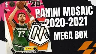2020-21 Panini Mosaic Mega box HUGE SSP ROOKIE HIT!