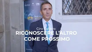 Ciro Cafiero's speech at the World Meeting on Human Fraternity 2025