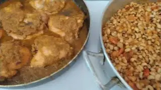 COMIDA BAIANA - PARTE 1 : Como Fazer um Xinxim de Frango e Feijão Fradinho para Comida Baiana