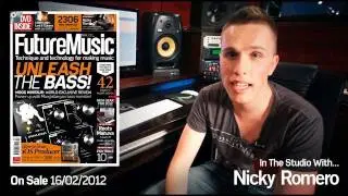 Nicky Romero In The Studio With Future Music Magazine issue 250
