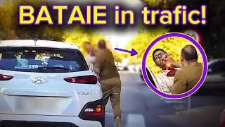 Romanian Dashcam: Bataie dupa ce a fost scuipat, pietoni inconstienti si biciclist beat | #25 #DVR 