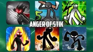 Обзор на серию игр Anger of Stick
