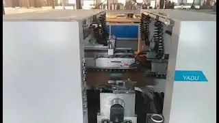 corrugated beer box pasting machine #Packaging