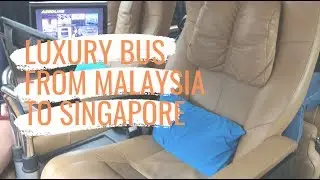 Aeroline Business Class Coach - Luxury Bus From Kuala Lumpur To Singapore