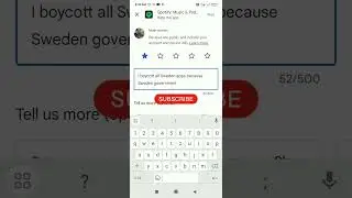 BOYCOTT SWEDEN APPS