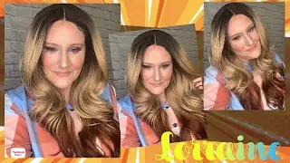 🤩YES PLEASE!|BOBBI BOSS MLF434 LORRAINE Wig Review|MediFresh|Synthetic|TT4/BLDBR|elevatestyles.com