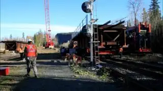 Nipigon Rail Bridge load on