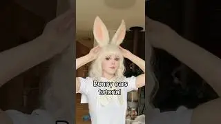 Bunny furry ears cosplay diy tutorial for Beastars Haru cosplay #beastars #beastarsseason3