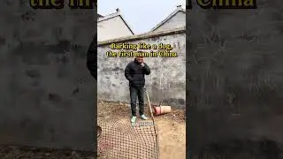 Barking like a dog, the first man in China#beatboxing #imitation show#lovely dog#That's funny