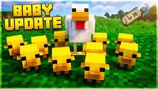 New Animal Babies and Name Tag Crafting - Minecraft 26.1 New Snapshot