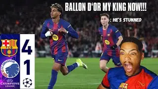 Lamine Yamal Is Unstoppable!Reacting To FC Barcelona 4-1 Victory Vs FC Copenhagen UCL 25-26