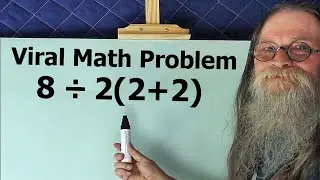 Correct Answer to Viral Math Problem as Seen on Social Media #Shorts
